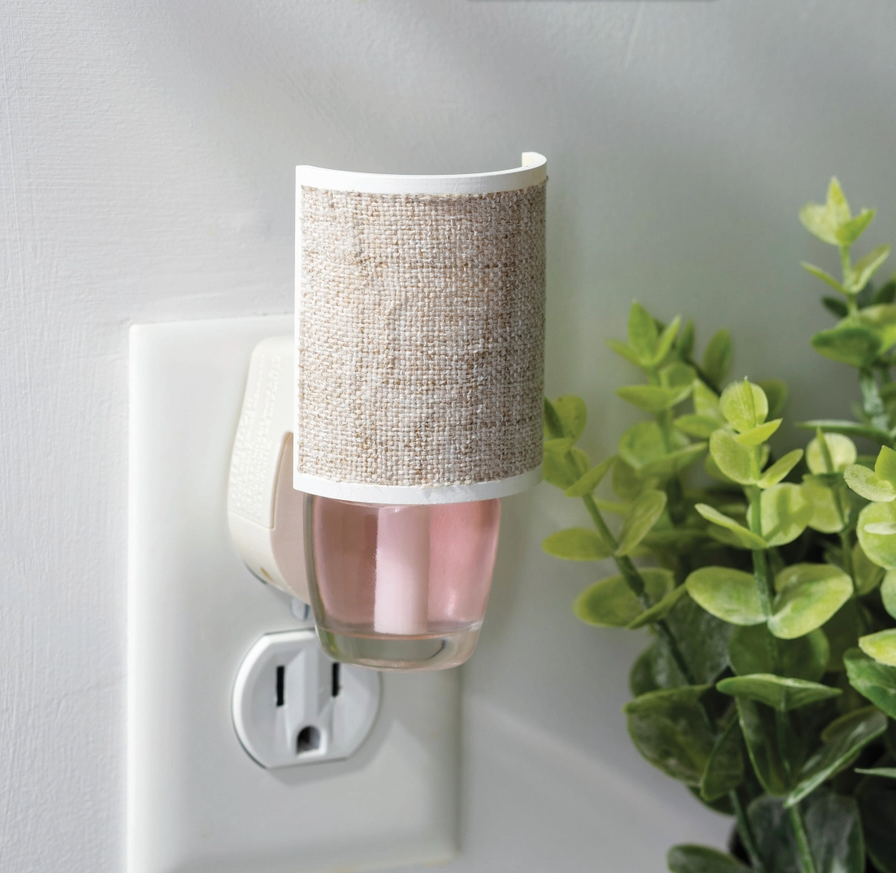 Candle Warmers WallScents Pluggable Fragrance Warmer - Linen