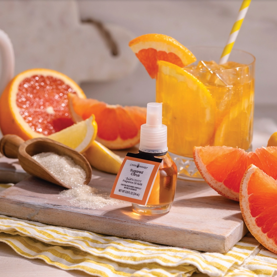 Candle Warmers WallScents Fragrance Oil Refill - Sugared Citrus