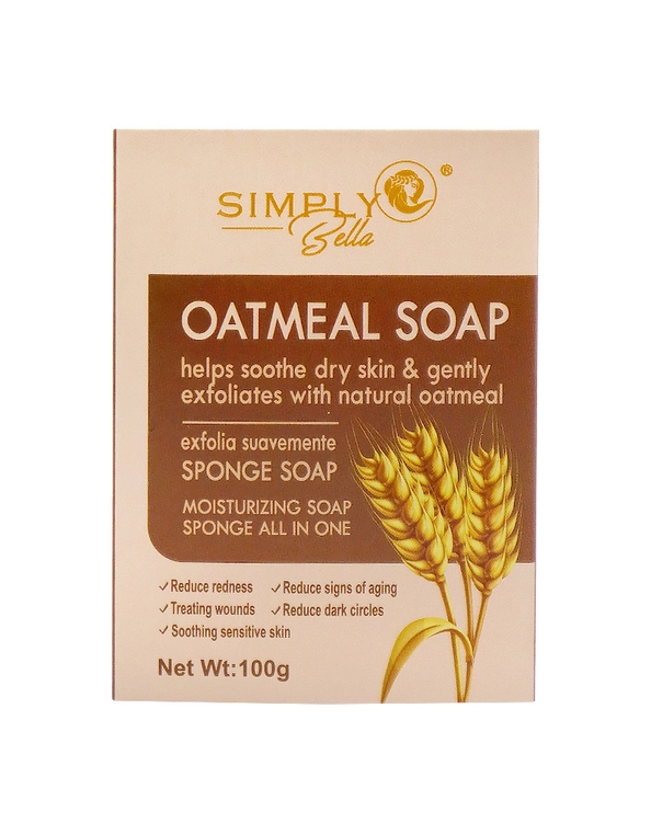 Simply Bella Oatmeal Sponge Soap