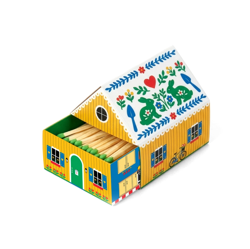Kalastyle Swedish Dream Tiny Living Yellow Matchbox Cottage