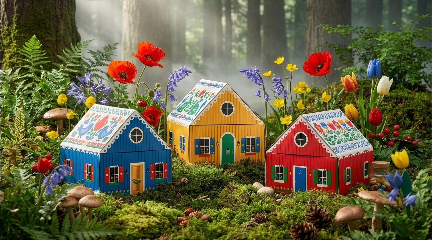 Kalastyle Swedish Dream Tiny Living Yellow Matchbox Cottage