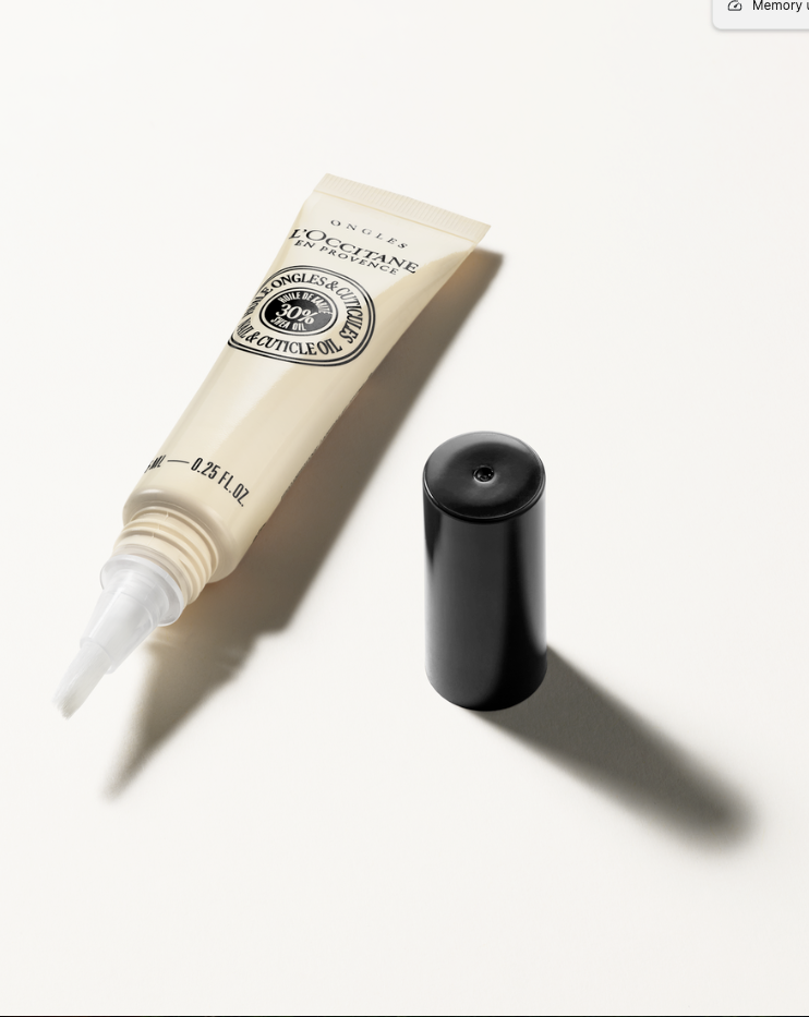 L'Occitane Shea Nourishing Nail & Cuticle Oil .25oz 7.5mL