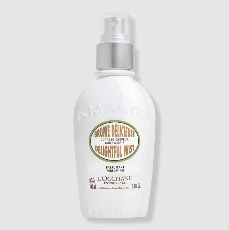 L'Occitane Amande Brume Delicieuse - Almond Hair & Body Mist 100mL 3.3 fl oz.