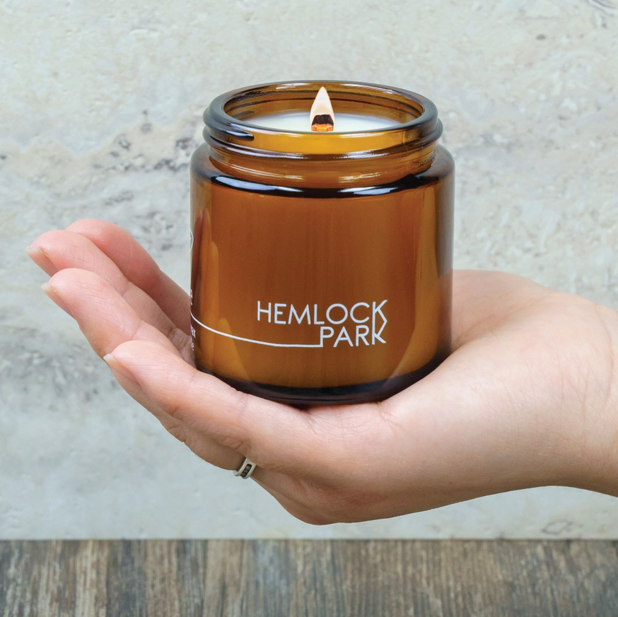 Hemlock Park Natural Coconut Wax Apothecary Candle 4oz - White Sage