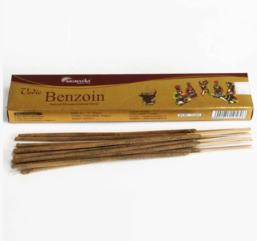 Aromatika Vedic Benzoin Incense