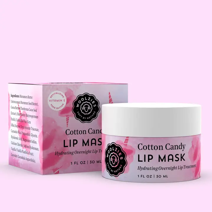 Woolzies Hydrating Overnight Lip Treatment 1oz - Pink Cotton Candy