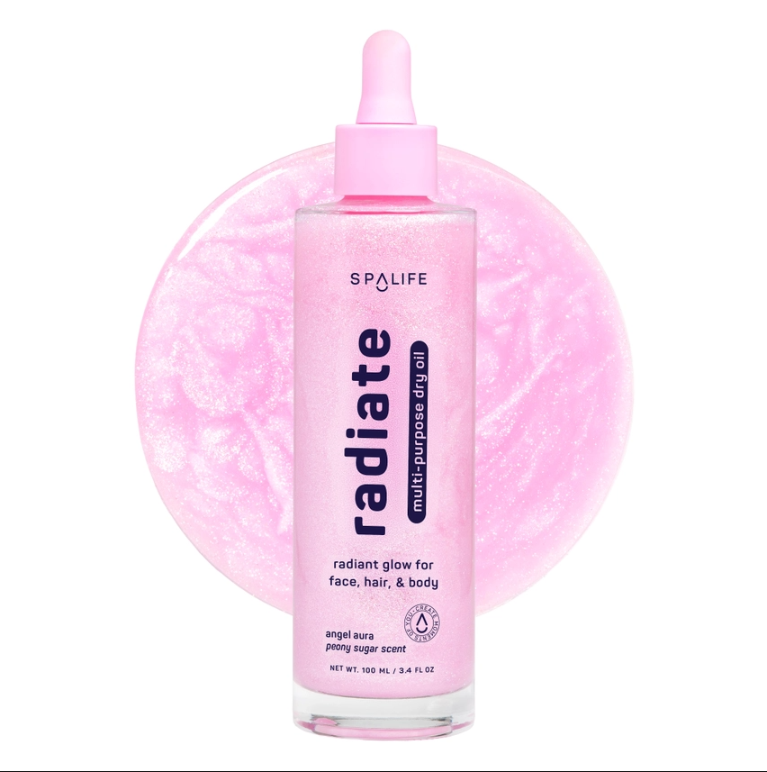 My Spa Life Peony Sugar Radiate Multi-Purpose Dry Oil - 3.4 fl oz