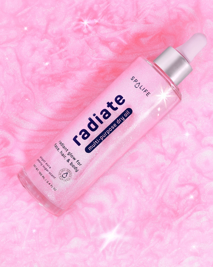 My Spa Life Peony Sugar Radiate Multi-Purpose Dry Oil - 3.4 fl oz