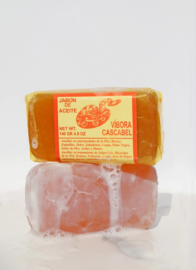 Jabon De Aceite Vibora Cascabel Rattlesnake Soap 140g 4.9oz