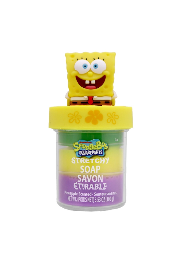 Spongebob Stretchy Soap Pineapple Scented 3.53oz