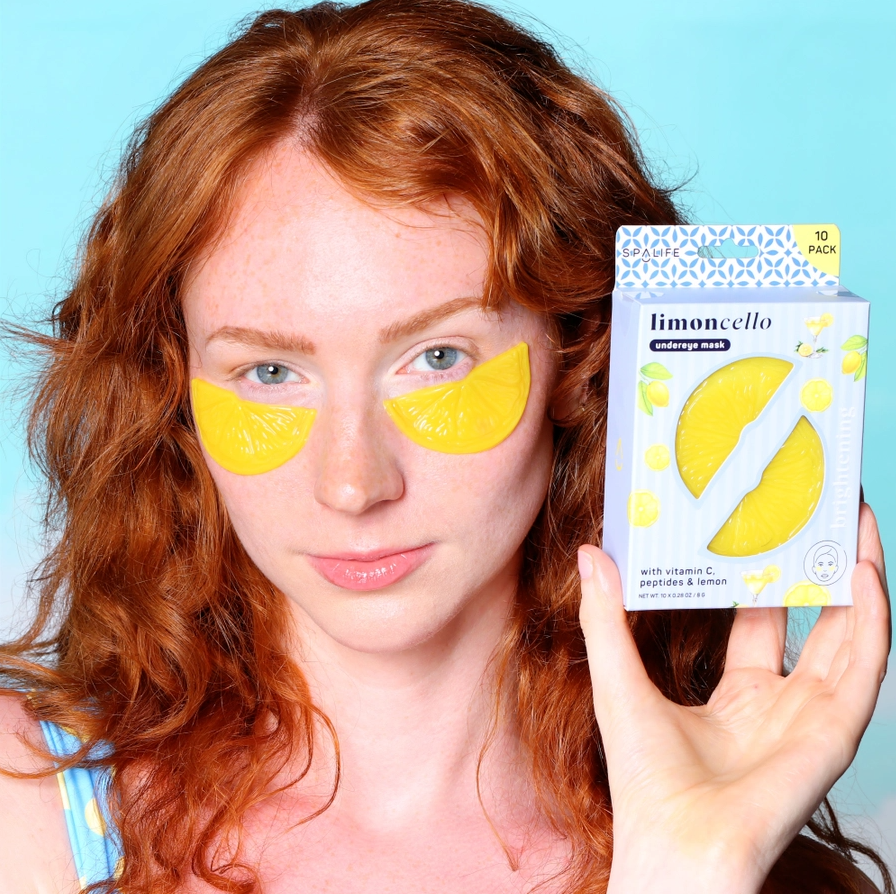 My Spa Life Limoncello Undereye Mask with Vitamin C, Peptides & Lemon