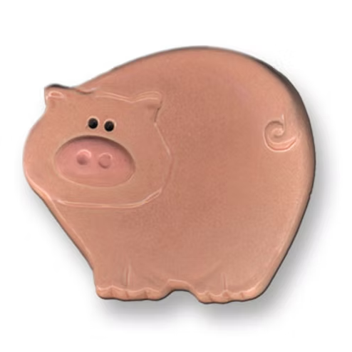 August Ceramics Pig Soap Dish