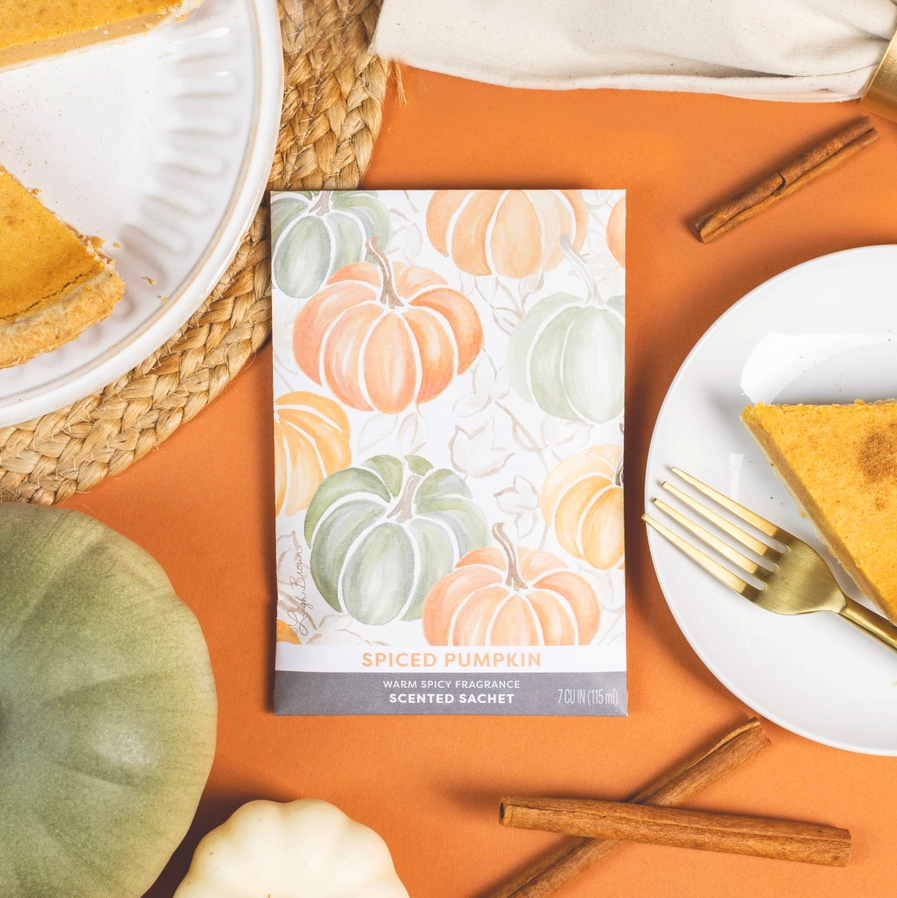 Fresh Scents Sachet Seasonal Air Freshener - Spiced Pumpkin