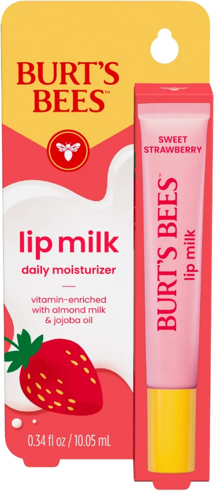 Burt's Bees Lip Milk Daily Moisturizer 0.34oz - Sweet Strawberry