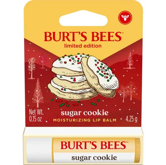 Burt's Bees Limited Edition Holiday Lip Balm 0.15oz - Sugar Cookie