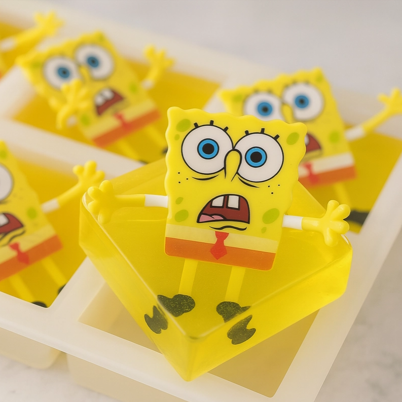 Carried Away Bath Fun Bob Pineapple Scented Soap 3.5 oz – Glycerin Bar
