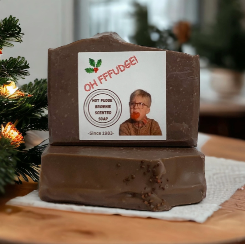 Carried Away Bath "Oh Fffudge" 4oz- Hot Fudge Brownie Scented Soap