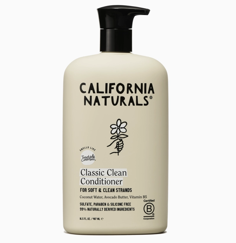 California Naturals Classic Clean Conditioner 3.4 FL.OZ. / 100 ML- Coconut