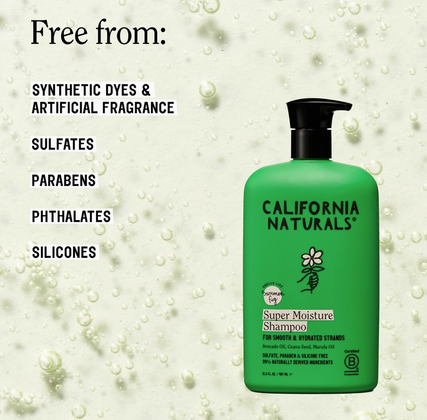 California Naturals Super Moisture Shampoo 16.5 FL.OZ. / 487 ML- Summer Fig