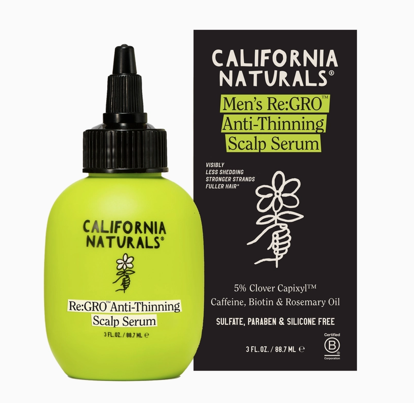 California Naturals Men's Re Gro Anti-Thinning Scalp Serum 3 FL.OZ. / 88.7 ML