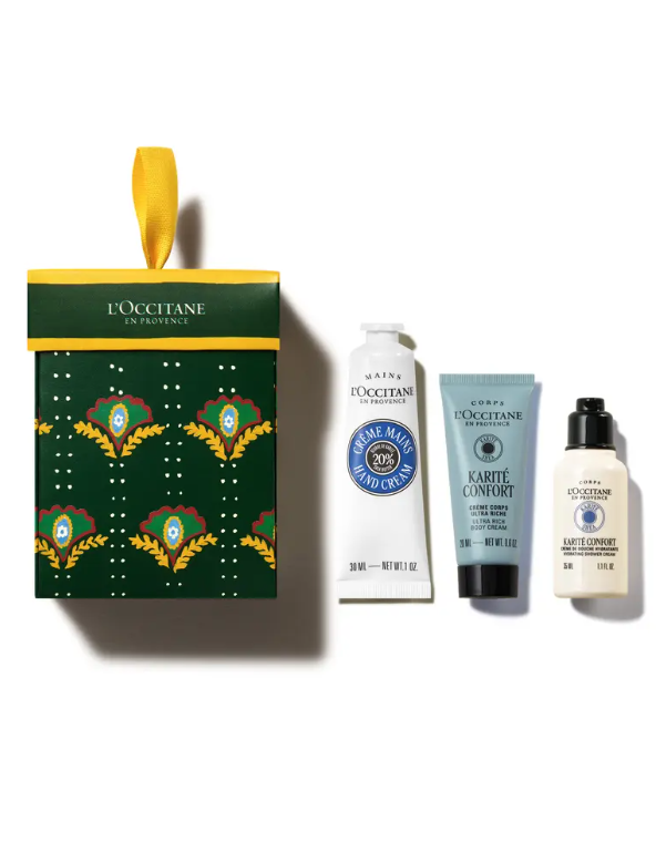 L'Occitane Ornament Set -  Shea Butter