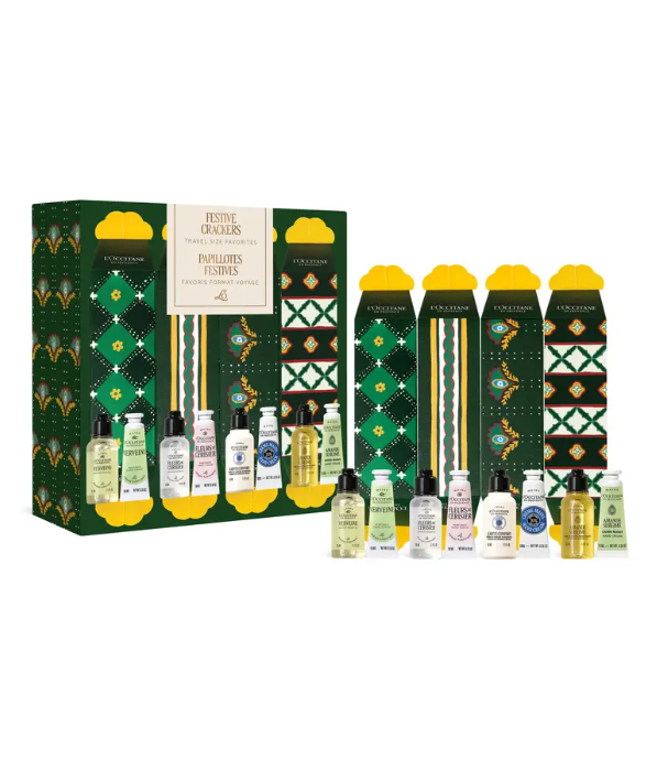 L'Occitane Festive Crackers Set - Travel Size Favorites