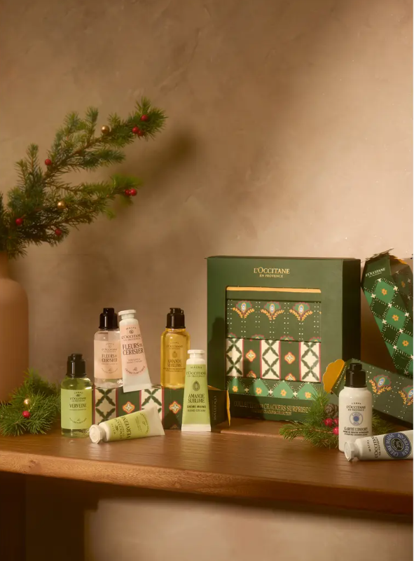 L'Occitane Festive Crackers Set - Travel Size Favorites