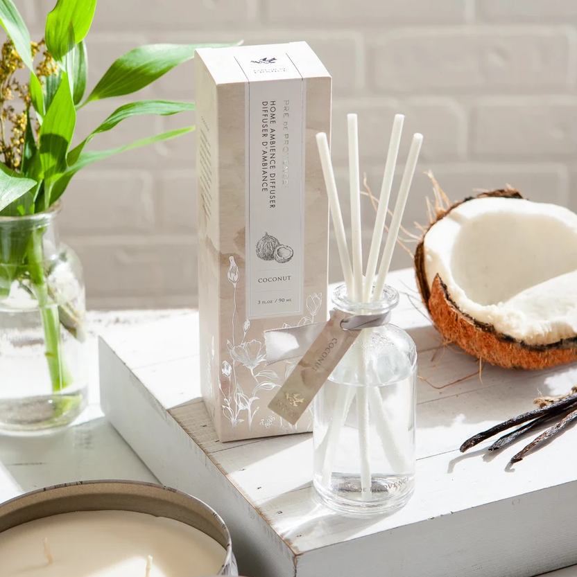 Pre de Provence Home Ambiance Diffuser 3 oz 90ml - Coconut