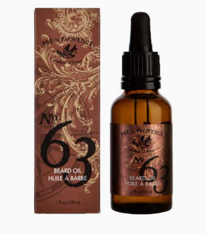 Pre de Provence No. 63 Men's Beard Oil 1 oz 30ml