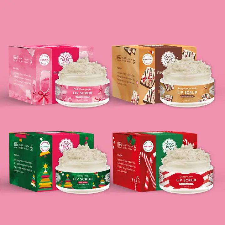 Woolzies Natural Sugar Lip Scrub 30mL