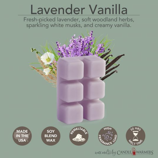 Candle Warmers Etc. Classic Wax Melts 2.5oz - Lavender Vanilla