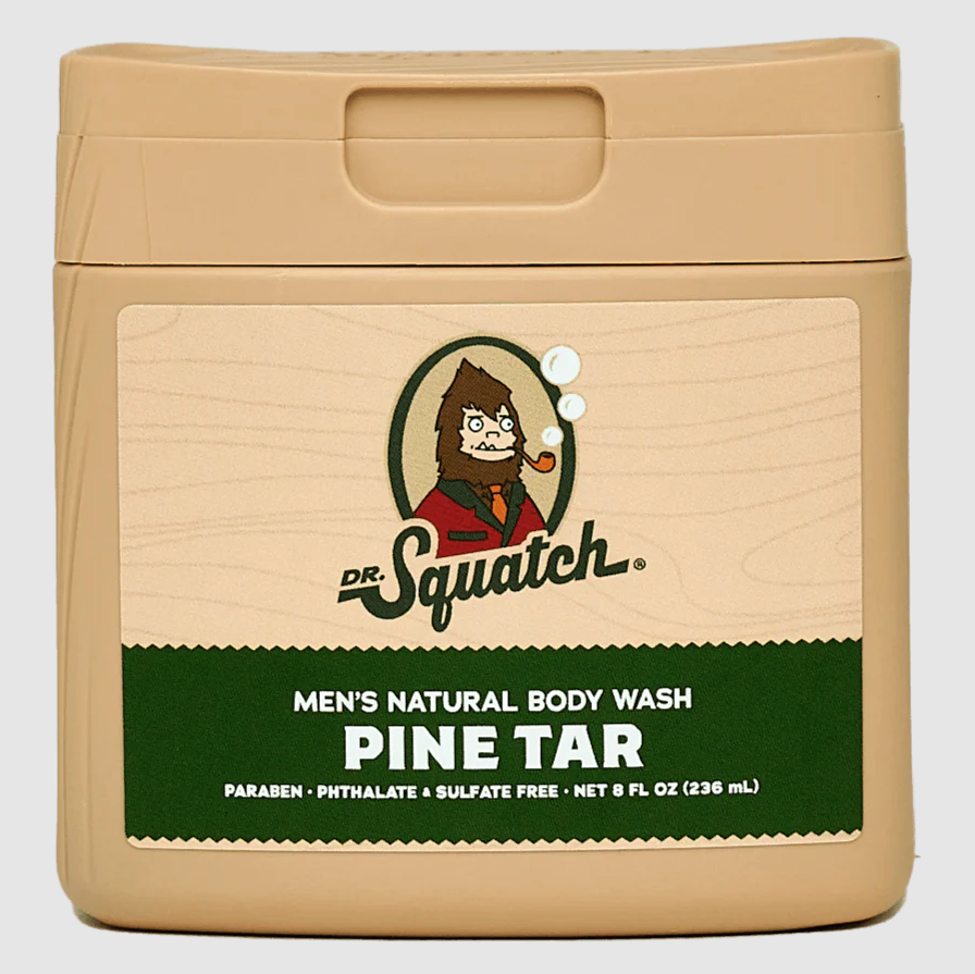 Dr. Squatch Men's Natural Body Wash 8oz