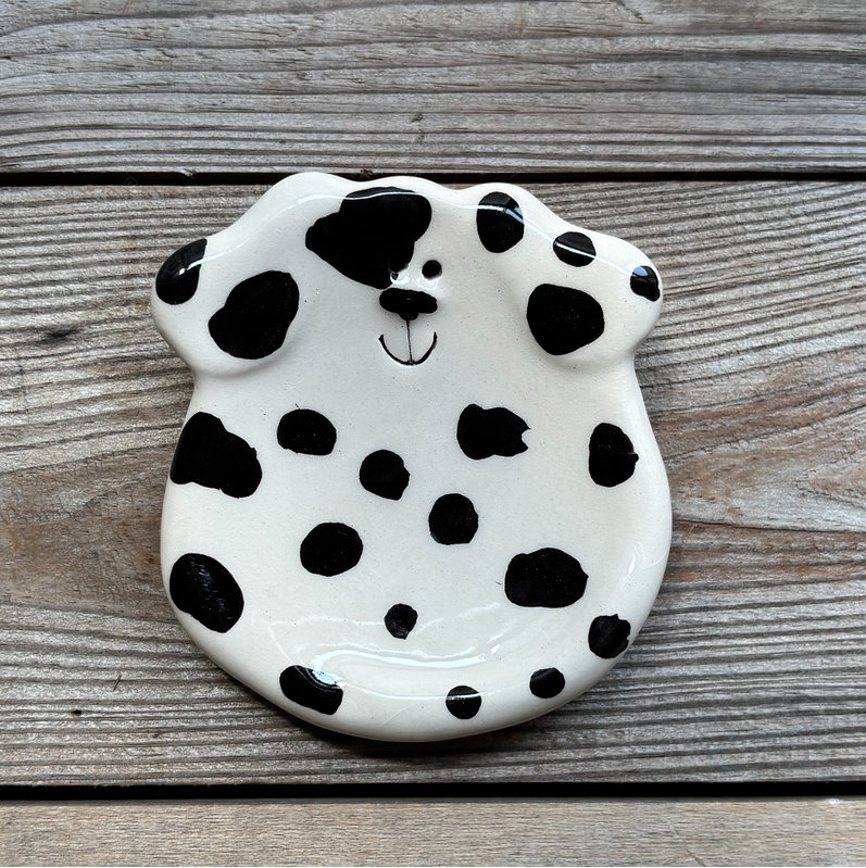August Ceramics Mini Dog Soap Dishes