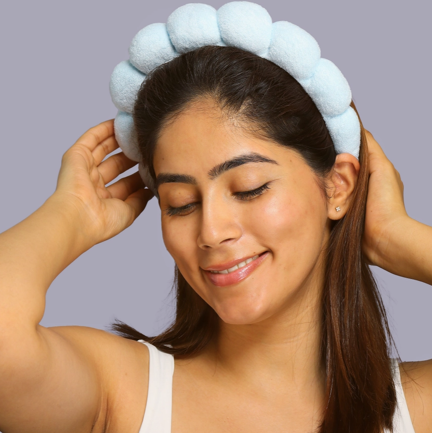 My Spa Life Cloud Headband For All Hair Types - Blue