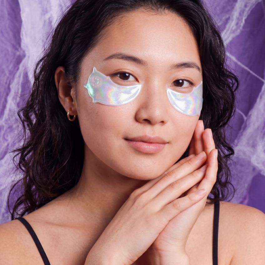 My Spa Life "Oh My Ghouly" Brightening Undereye Mask 8 Pack- Vitamin C & Caffeine
