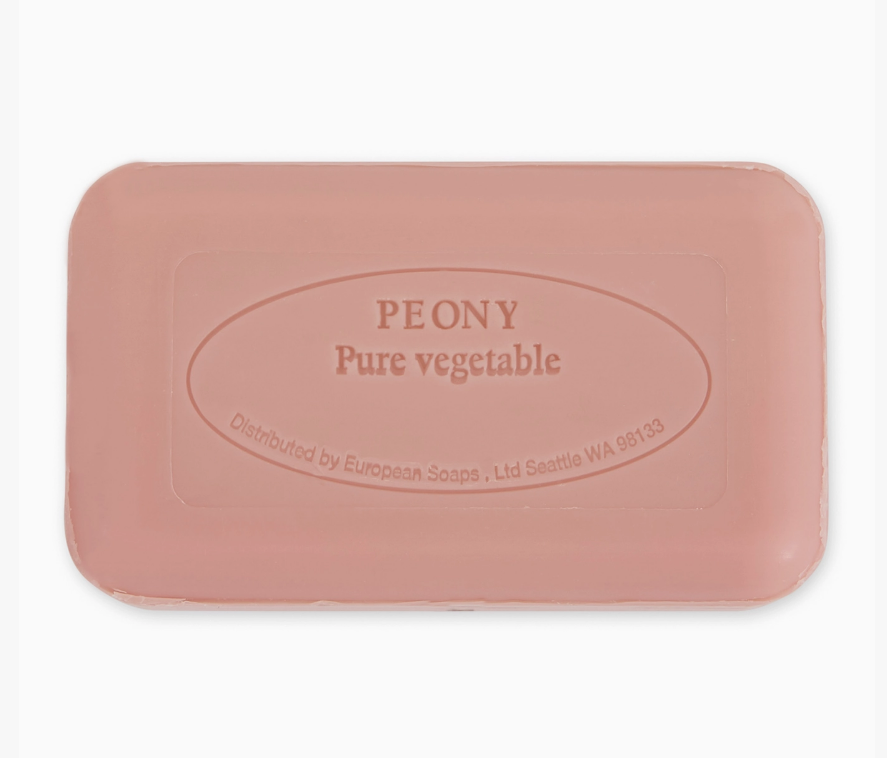 Pre de Provence French Hardmilled Small Soap 150g - Peony