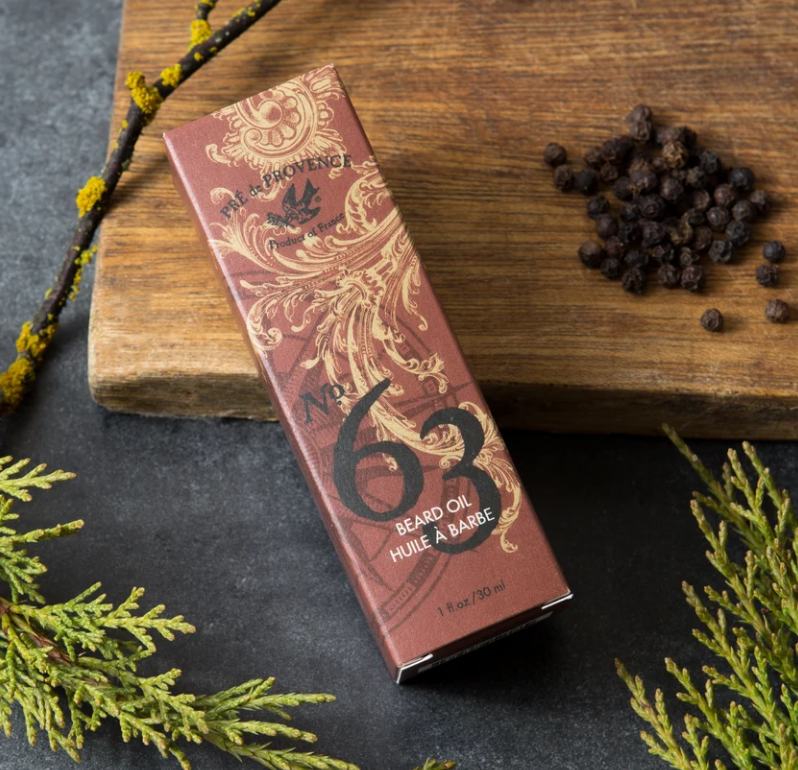 Pre de Provence No. 63 Men's Beard Oil 1 oz 30ml