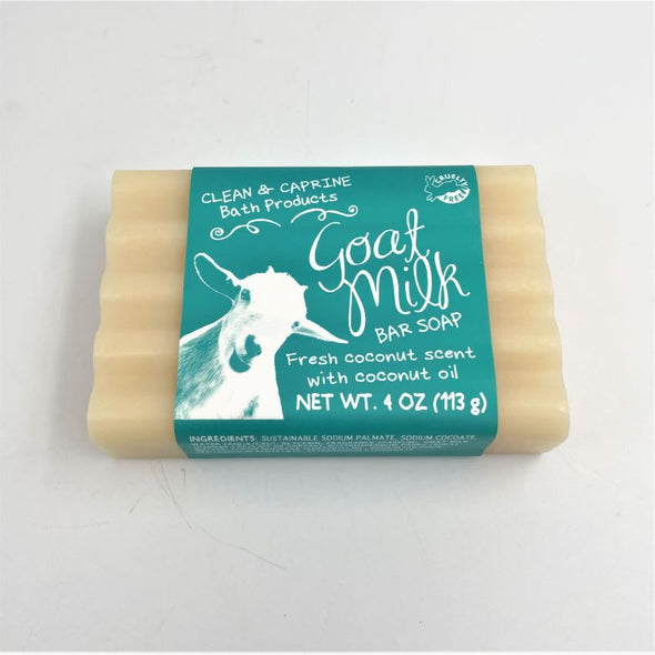 Simply Be Well Goat Milk Bar Soap 4oz 113g - Fresh Coconut