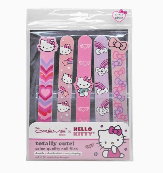 The Creme Shop Hello Kitty Totally Cute Nail Files Set of 5