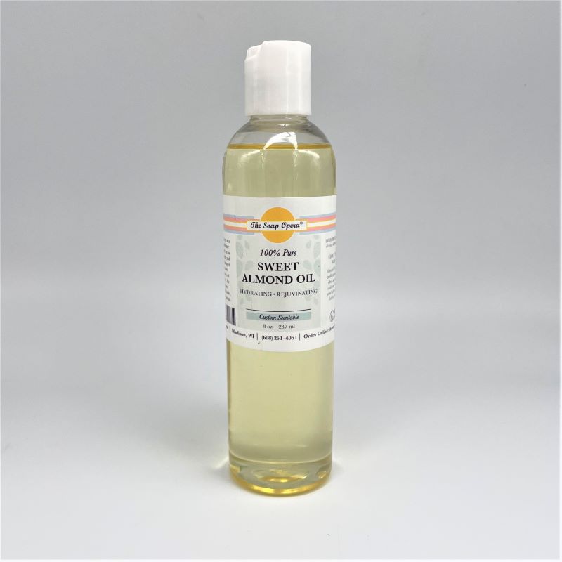 The Soap Opera 100% Pure Sweet Almond Oil (Custom Scentable)