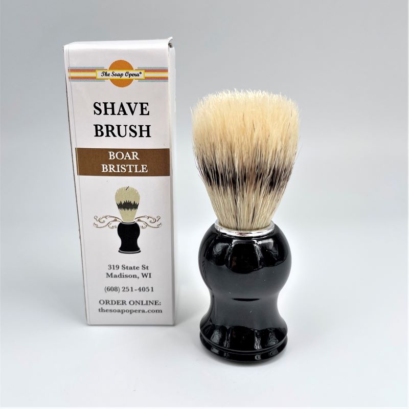 The Soap Opera Boar Bristle Shave Brush