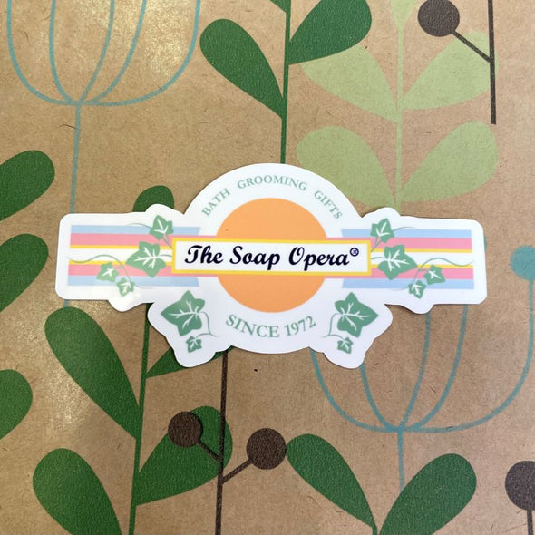 The Soap Opera Glossy Vinyl Sticker - Logo