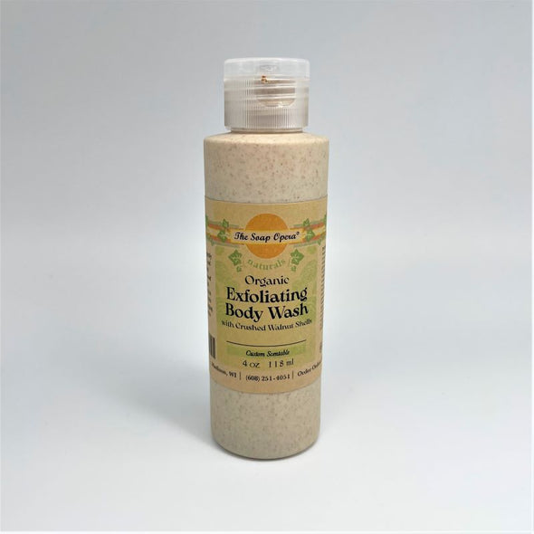 The Soap Opera Naturals Organic Spa Exfoliating Body Wash (Custom Scentable)