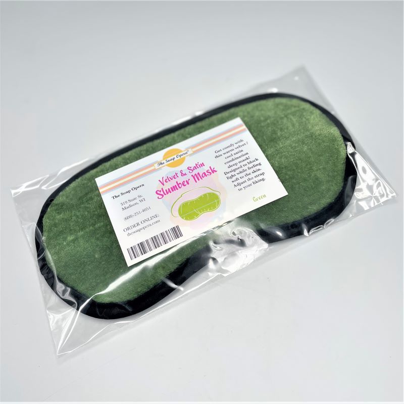 The Soap Opera Velvet & Satin Slumber Mask