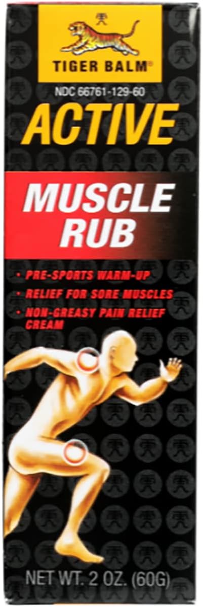 Tiger Balm Muscle Rub Cream 2oz 59ml