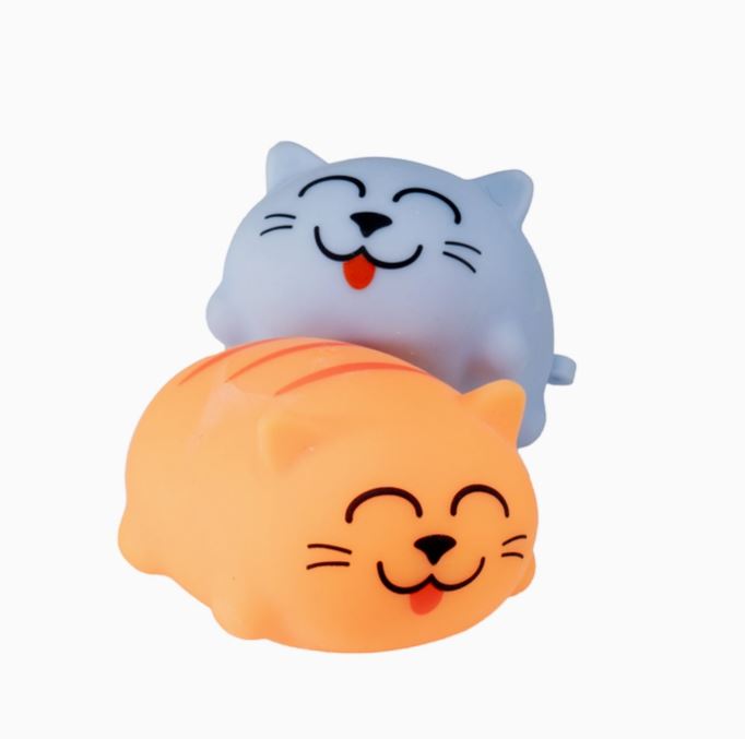 Toysmith Chubby Kitties Squishy Toy