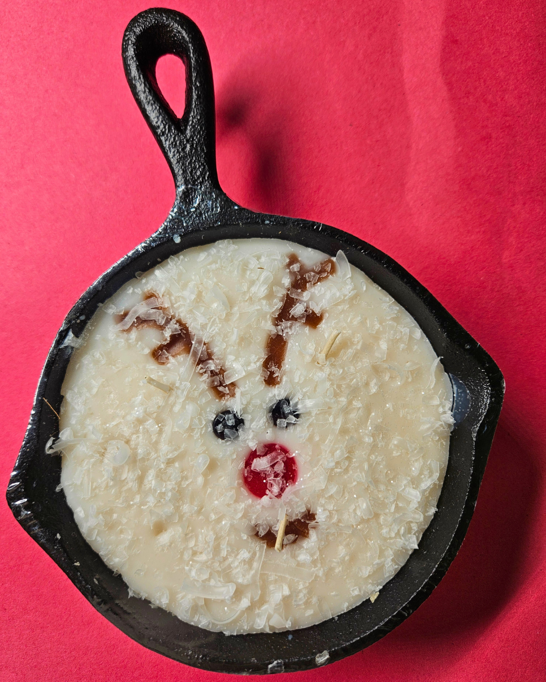 Classic Farmhouse Candles Cast Iron Pan Candle 8oz - Reindeer