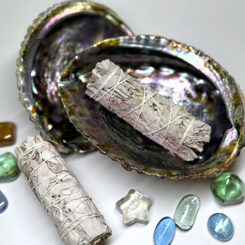 Abalone Shell Smudge Bowl or Soap Dish