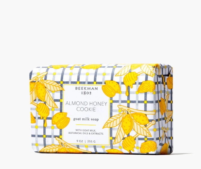 Beekman Goat Milk Bar Soap 9oz 255g - Almond Honey Cookie