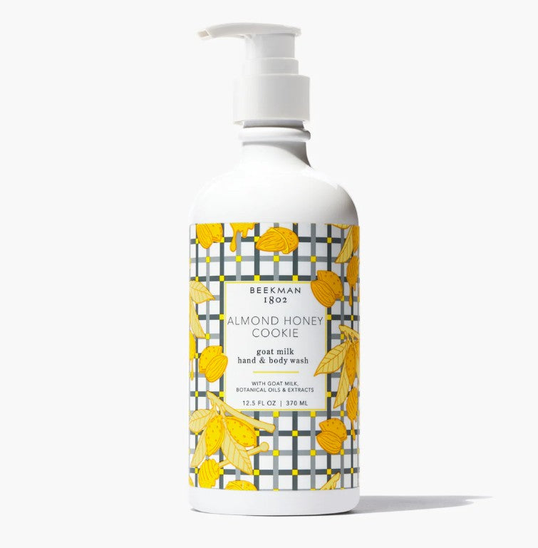 Beekman Goat Milk Hand & Body Wash 12.5fl oz 370mL - Almond Honey Cookie